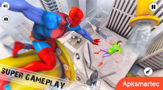 Spider Hero Man Rope Games 