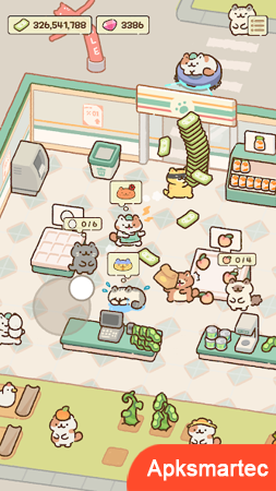 Cat Mart: Cute Grocery Shop 