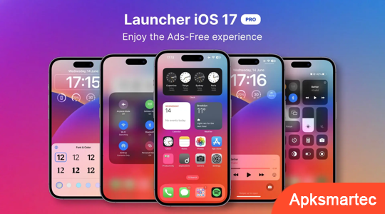 Launcher iOS 17 Pro