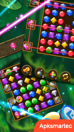 Jewel Match Laser Puzzle 