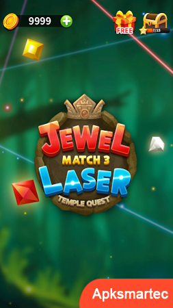 Jewel Match Laser Puzzle 