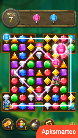 Jewel Match Laser Puzzle 