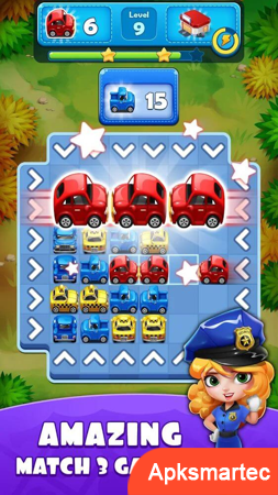 Traffic Jam Cars Puzzle