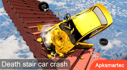 Beam Drive Crash Death Stair C 