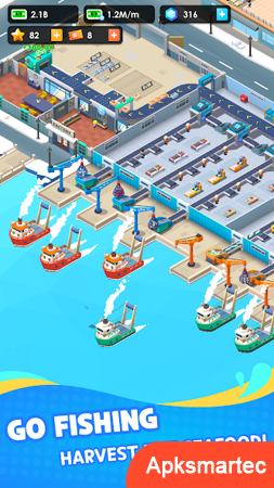 Seafood Inc - Tycoon, Idle 