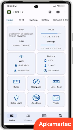 CPU X - Device & System info 