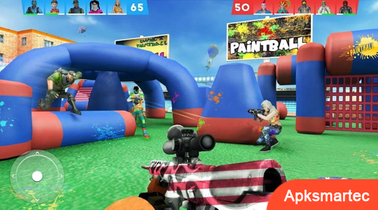 Paintball Shooting Game 3D