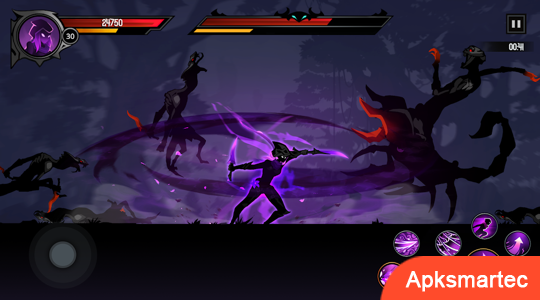 Shadow Knight: Ninja Fighting 