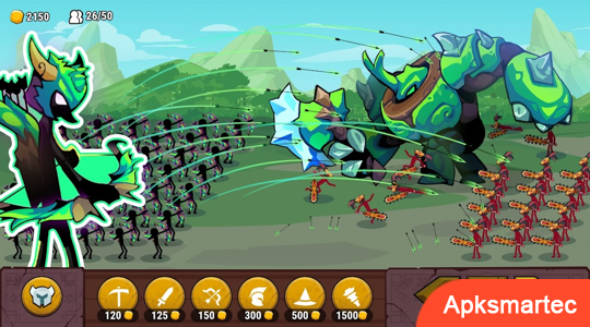 Stickman War: Stick Fight Army 