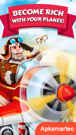 Merge Planes Idle Tycoon