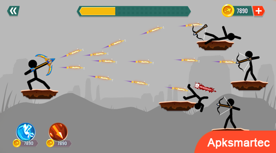 Stickman Archer: Stick Bow War 