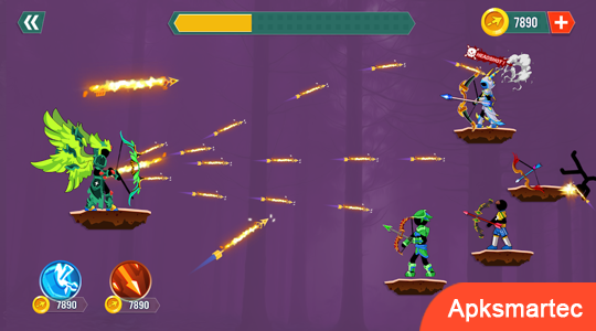 Stickman Archer: Stick Bow War 